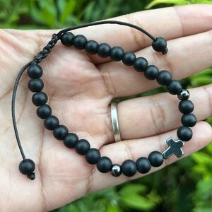 Men’s Cross Bracelet